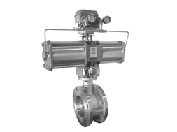 Three eccentric butterfly valves for extraction and auxiliary steam