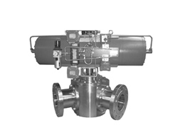 Three way ball valve