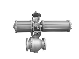 Pneumatic ball valve