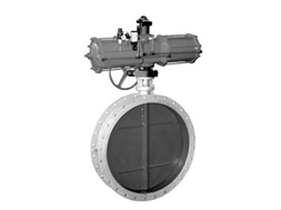 Ventilation butterfly valve